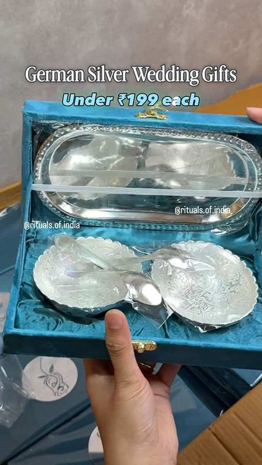 German Silver Wedding Gifts